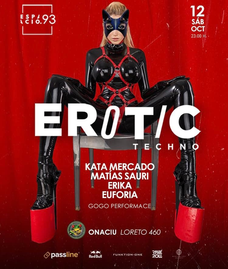 EROTIC TECHNO // SAB 12 OCTUBRE image}